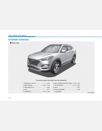 hyundai tucson 2019 owners manual